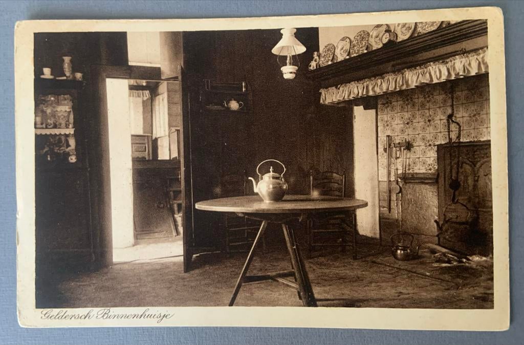 Geldersch Binnenhuisje, Ophalen of Verzenden, Voor 1920, Ongelopen, Gelderland