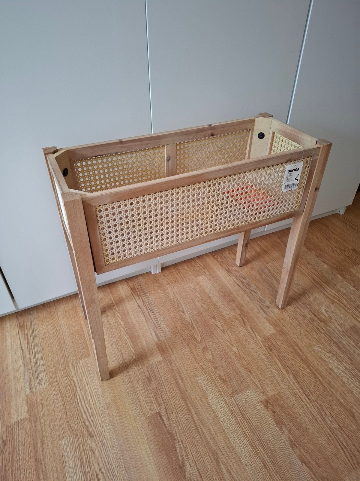 Rotan plantenbak / bloembak van Xenos, Boho, Ophalen of Verzenden, Zo goed als nieuw, Natuurlijk materiaal