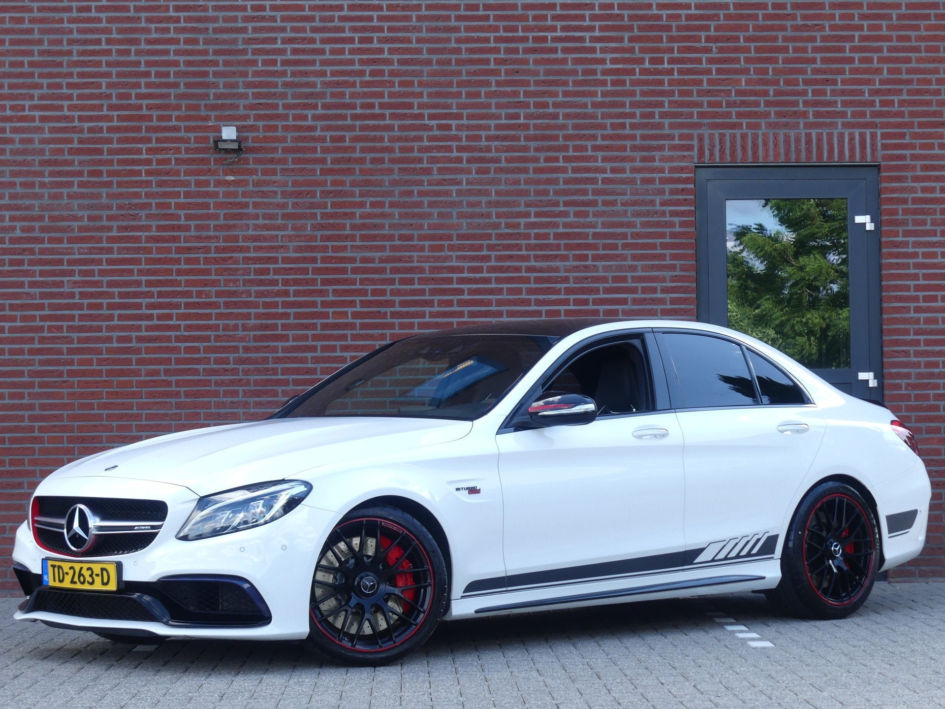 Mercedes-Benz C-Klasse AMG 63 S Edition 1 Headup Display Kui, Auto's, Automaat, Achterwielaandrijving, Gebruikt, 510 pk