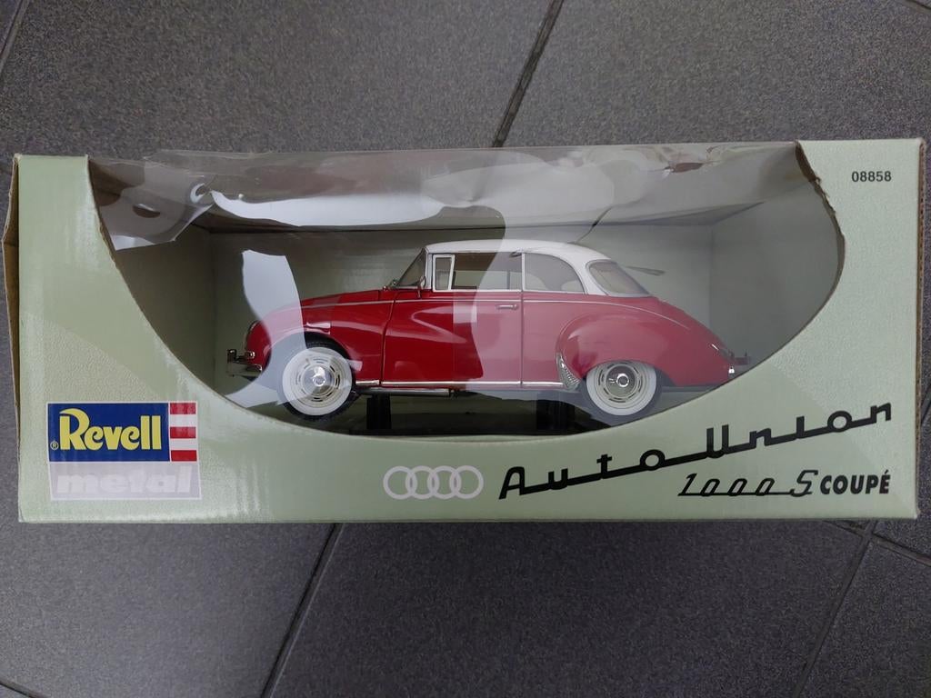 Revell Audi Auto Union 1000 Coupé 1:18 Die-Cast Model, Ophalen of Verzenden, Nieuw, Auto, Revell