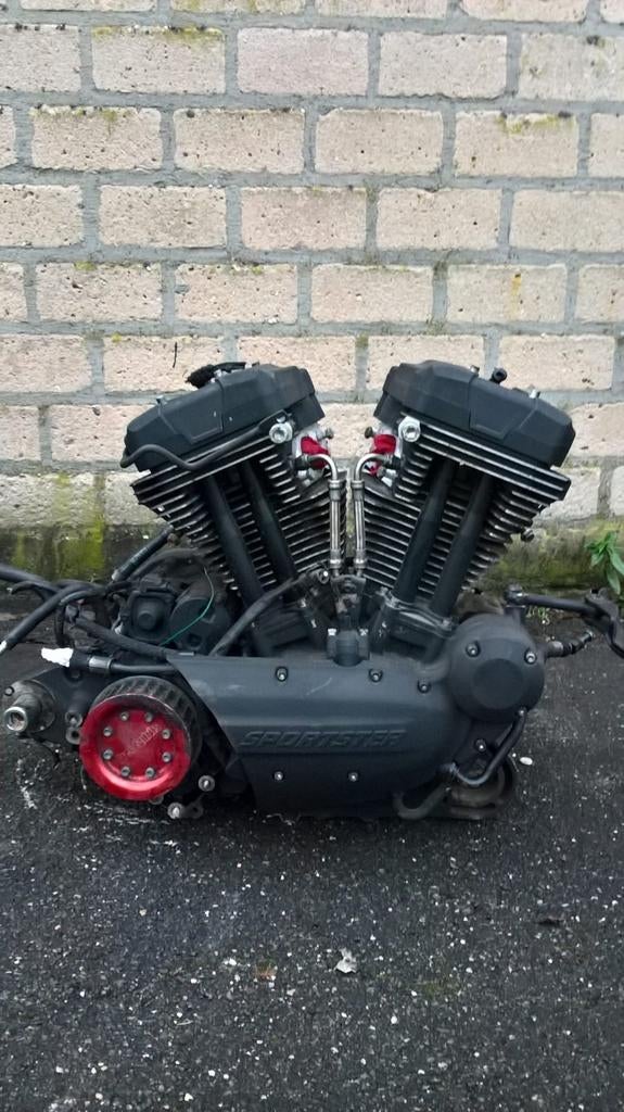 Sportster Xr1200x "09 Invader wielen Eigenbouw frame parts, Motoren, Ophalen