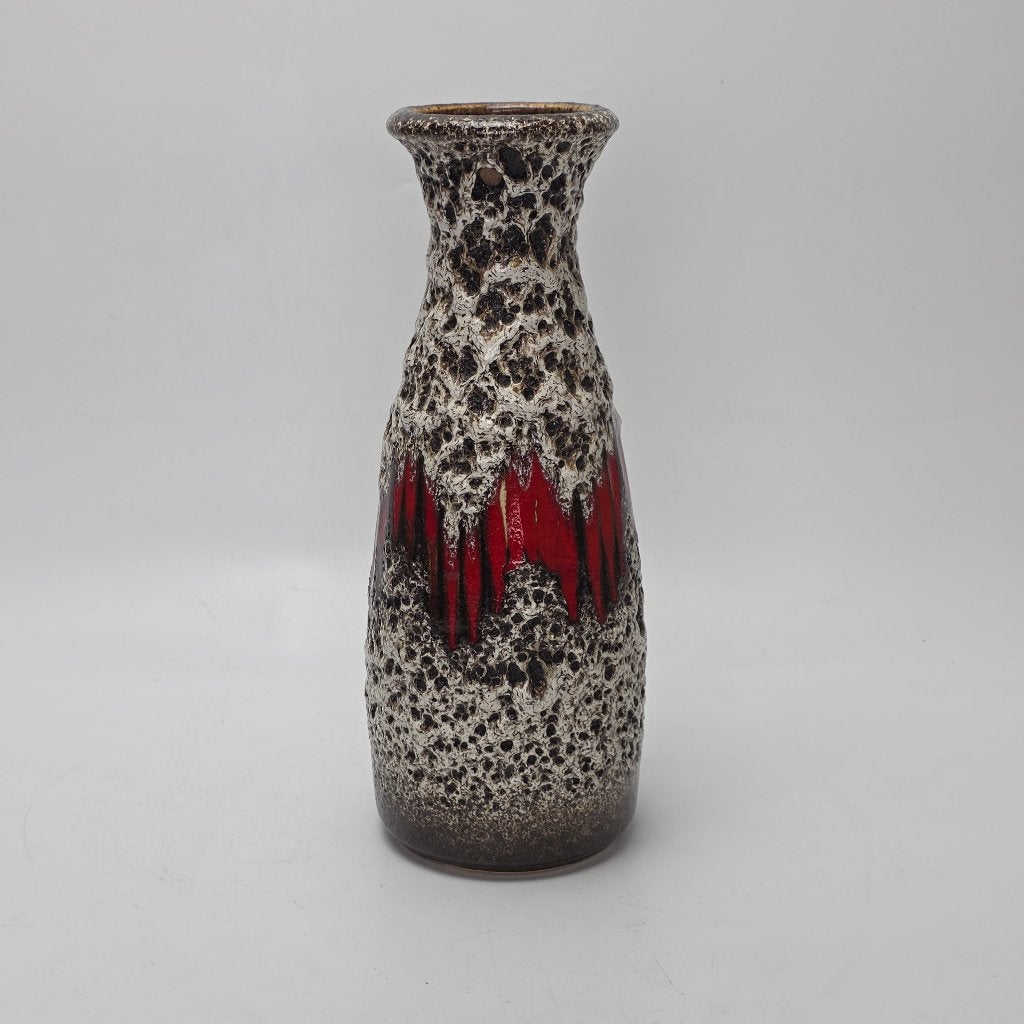Vintage West-Duitse Fat Lava vaas. Scheurich 291-30 lora, Ophalen of Verzenden