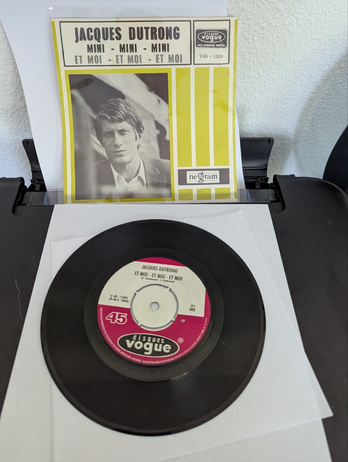 Jacques Dutrong - Mini Mini Mini ( vinyl single), Cd's en Dvd's, Vinyl Singles, Gebruikt, 7 inch, Single, Ophalen of Verzenden