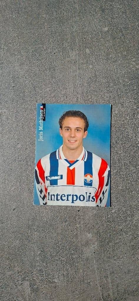 Spelerskaart; Joris Mathijsen # Willem II / Feyenoord, Verzamelen, Ophalen of Verzenden, Nieuw, Willem II, Spelerskaart