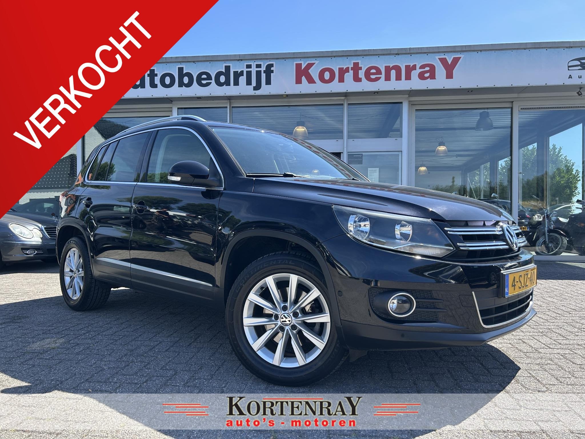 Volkswagen Tiguan 1.4 TSI Sport&Style /cruise control/airco/, Voorwielaandrijving, 15 km/l, Zwart, 4 cilinders