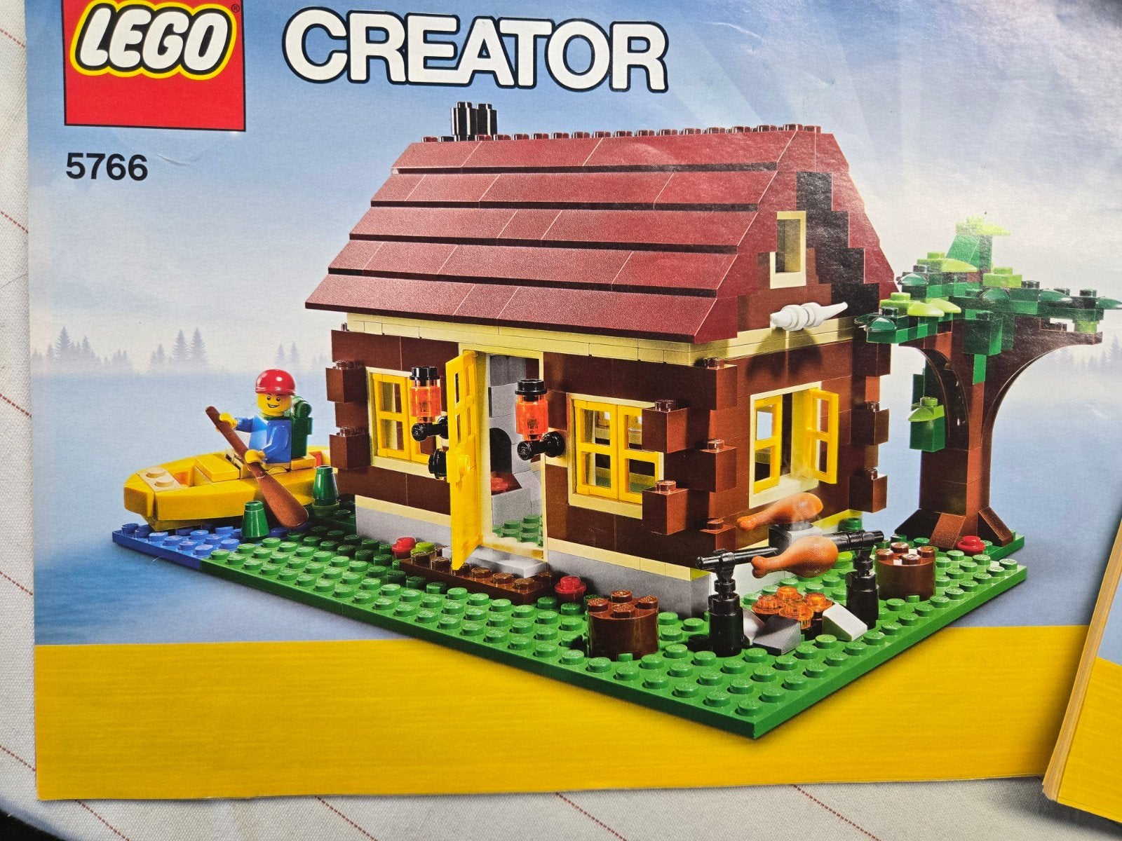 Lego Creator 5766 Houten Huis - Gebruikt, Gebruikt, Lego, Ophalen of Verzenden, Inclusief instructies