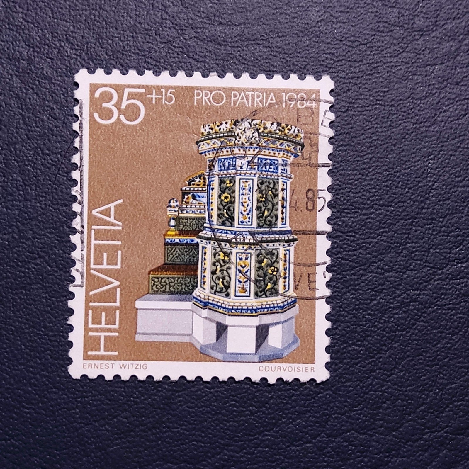 Zwitserland 1984 Pro Patria postzegels (2 stuks), Postzegels en Munten, Ophalen of Verzenden