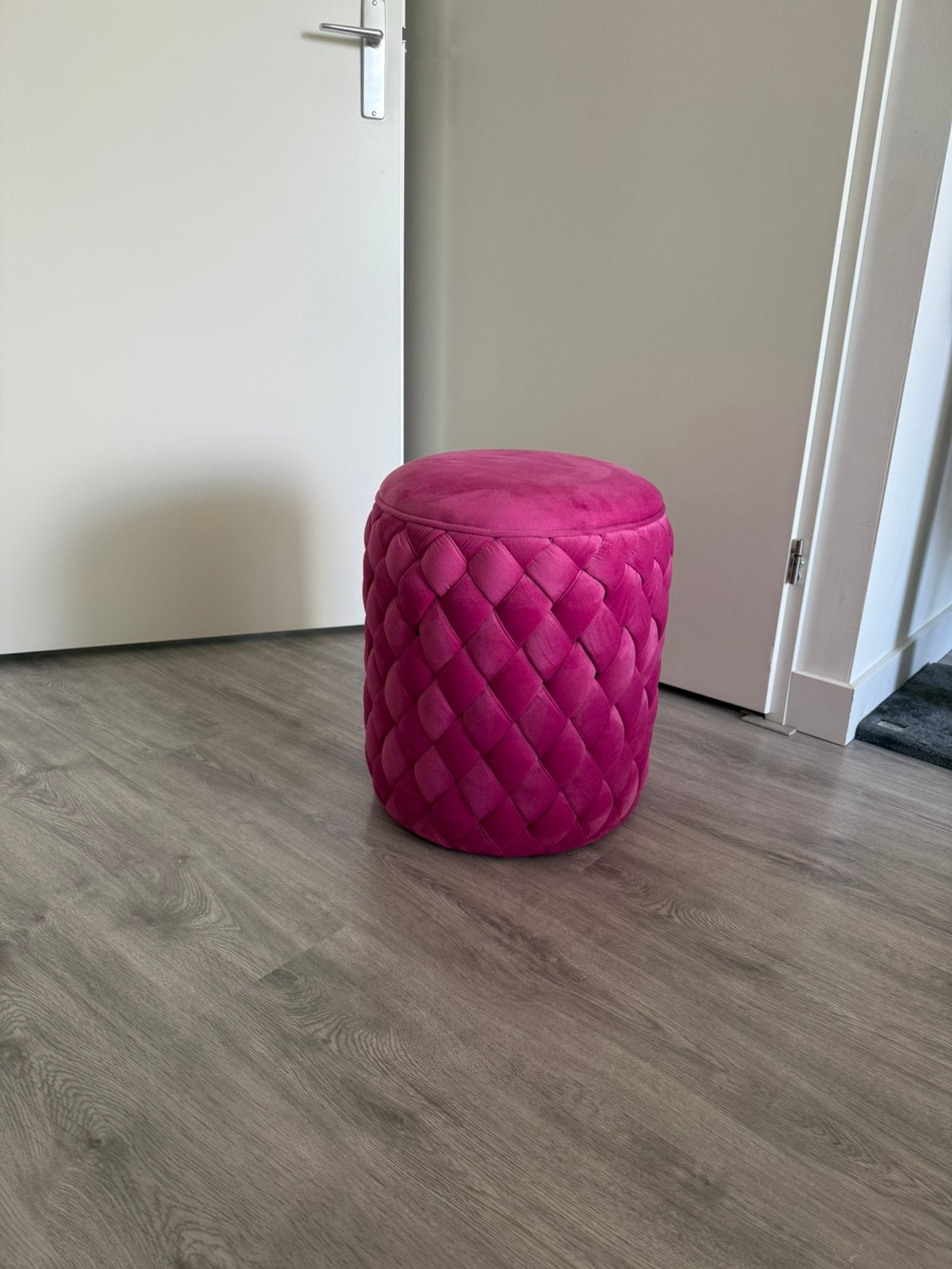Diga colmore poef, Ophalen, Zo goed als nieuw, Rond, Minder dan 50 cm