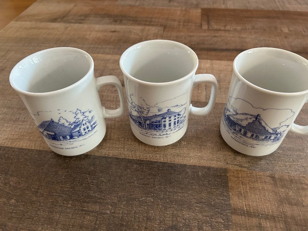 Boerderij mokken, Huis en Inrichting, Keuken | Servies, Nieuw, Overige stijlen, Aardewerk, Mok