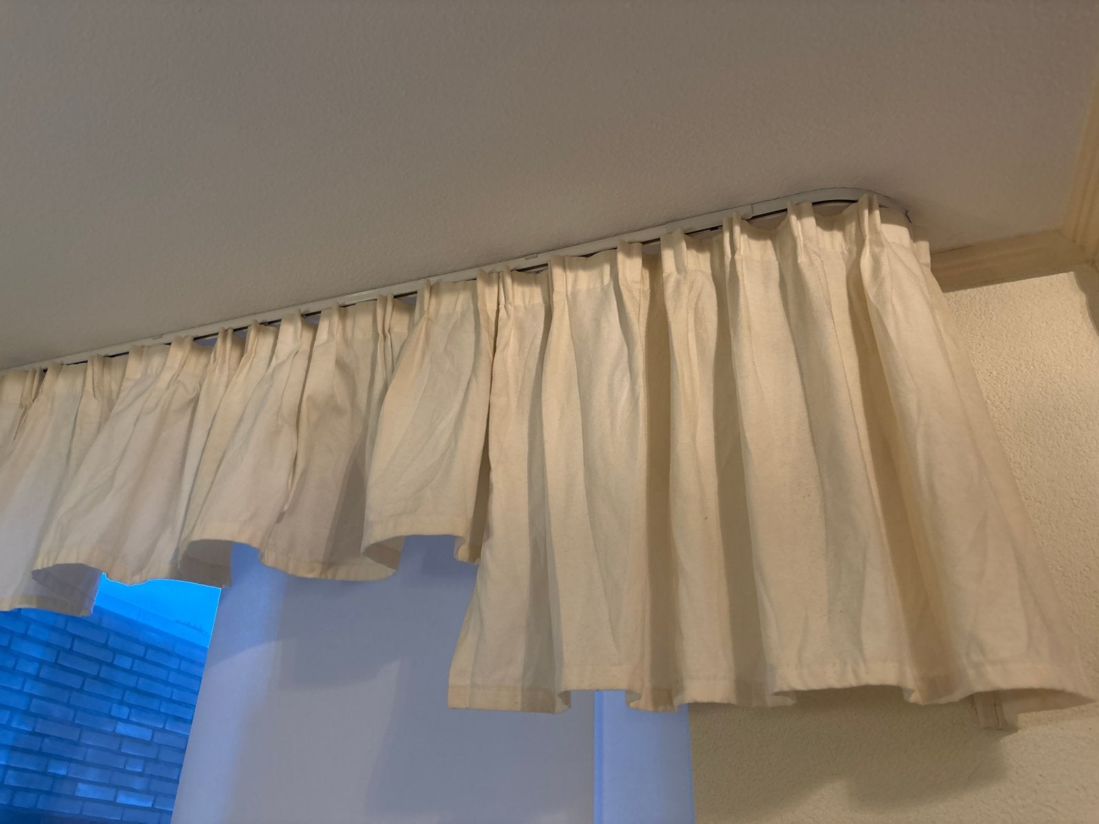 Lichtdoorlatende gordijnen voor ramen van 370 cm en 320 cm, Huis en Inrichting, Gebruikt, Ophalen of Verzenden, Lichtdoorlatend