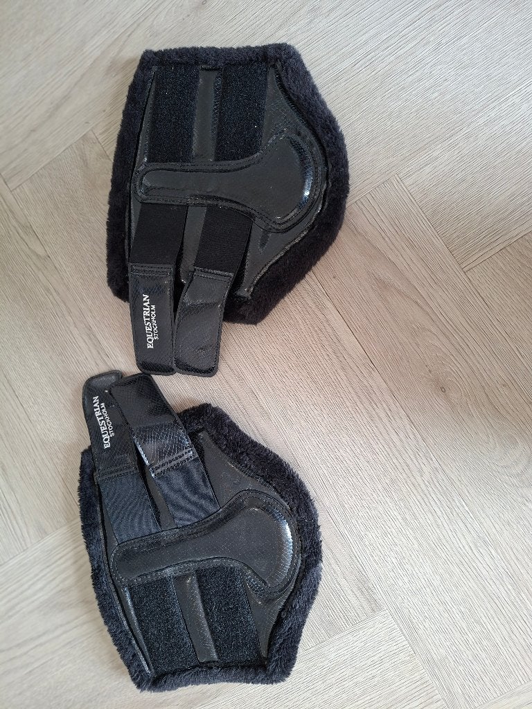 Peesbeschermers Equestrian Stockholm, zwart maat M, Ophalen of Verzenden, Gebruikt