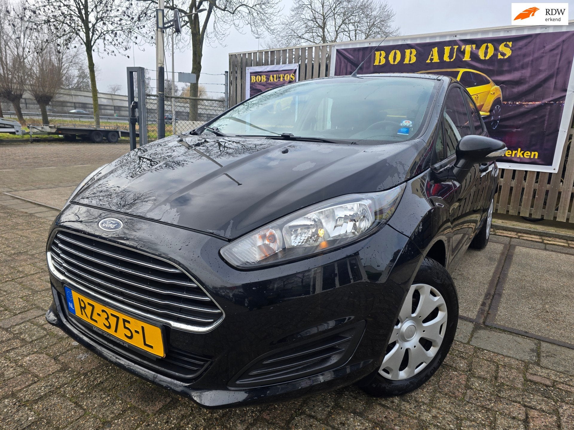 Ford Fiesta 1.25/ 1e eigenaar/airco/apk 01-03-2027/bluetooth, Auto's, Voorwielaandrijving, 4 cilinders, 60 pk, Bedrijf