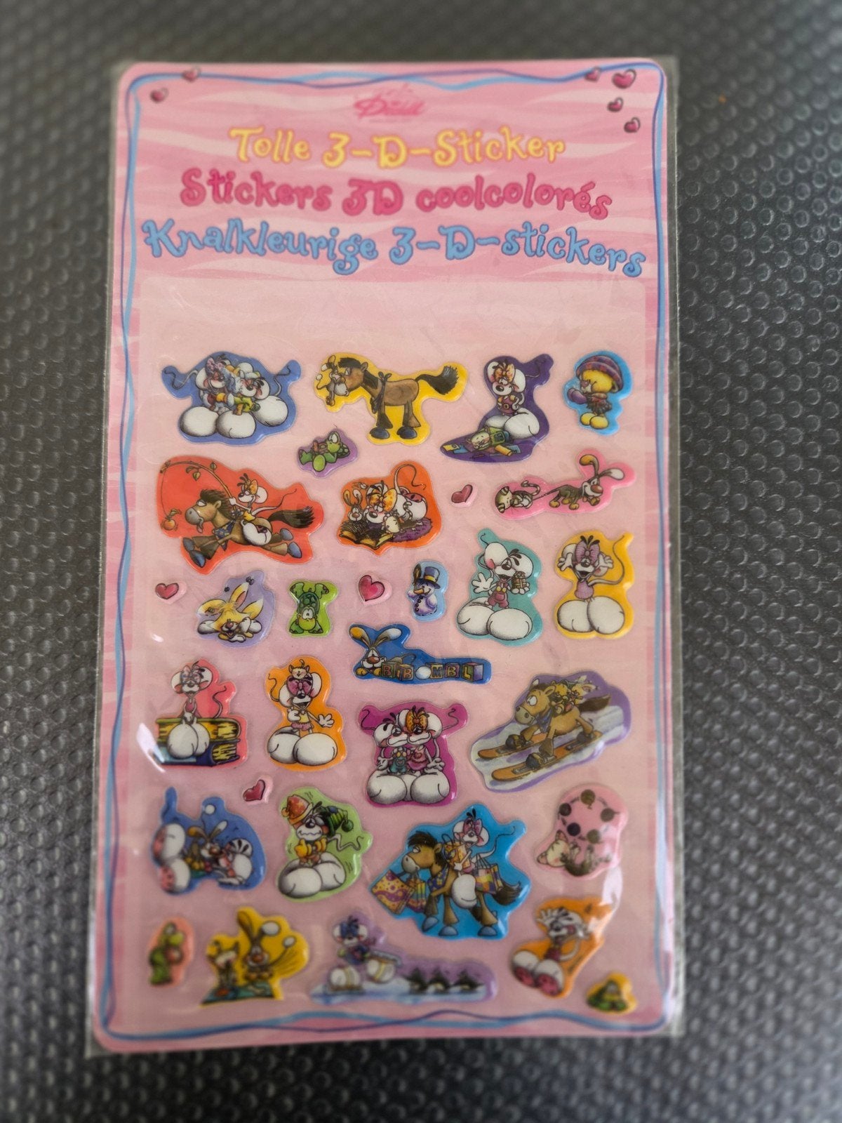 Diddl 3D Stickers, Verzamelen, Diddl, Ophalen of Verzenden, Nieuw, Overige typen