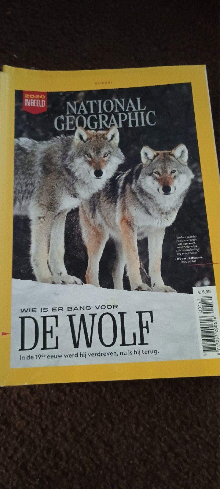 National Geographic Jaargang 2021 - Complete Set, Boeken, Ophalen of Verzenden, Zo goed als nieuw, Wetenschap en Natuur