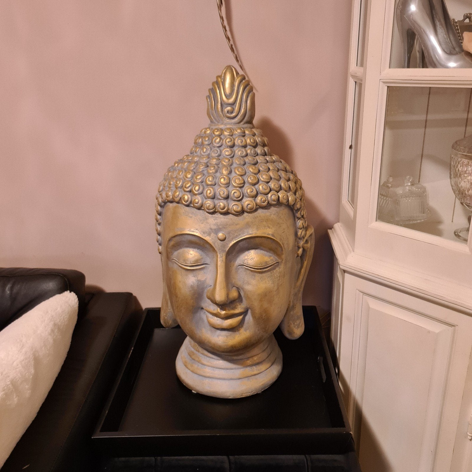 Buddha beeld xxl, Ophalen, Zo goed als nieuw