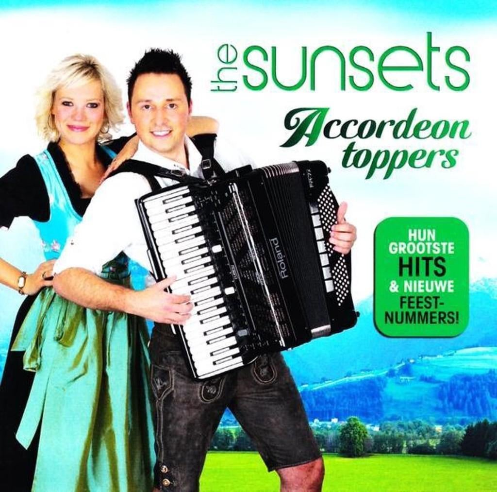 The Sunsets - Accordeon Toppers Originele CD., Ophalen of Verzenden, Nieuw in verpakking