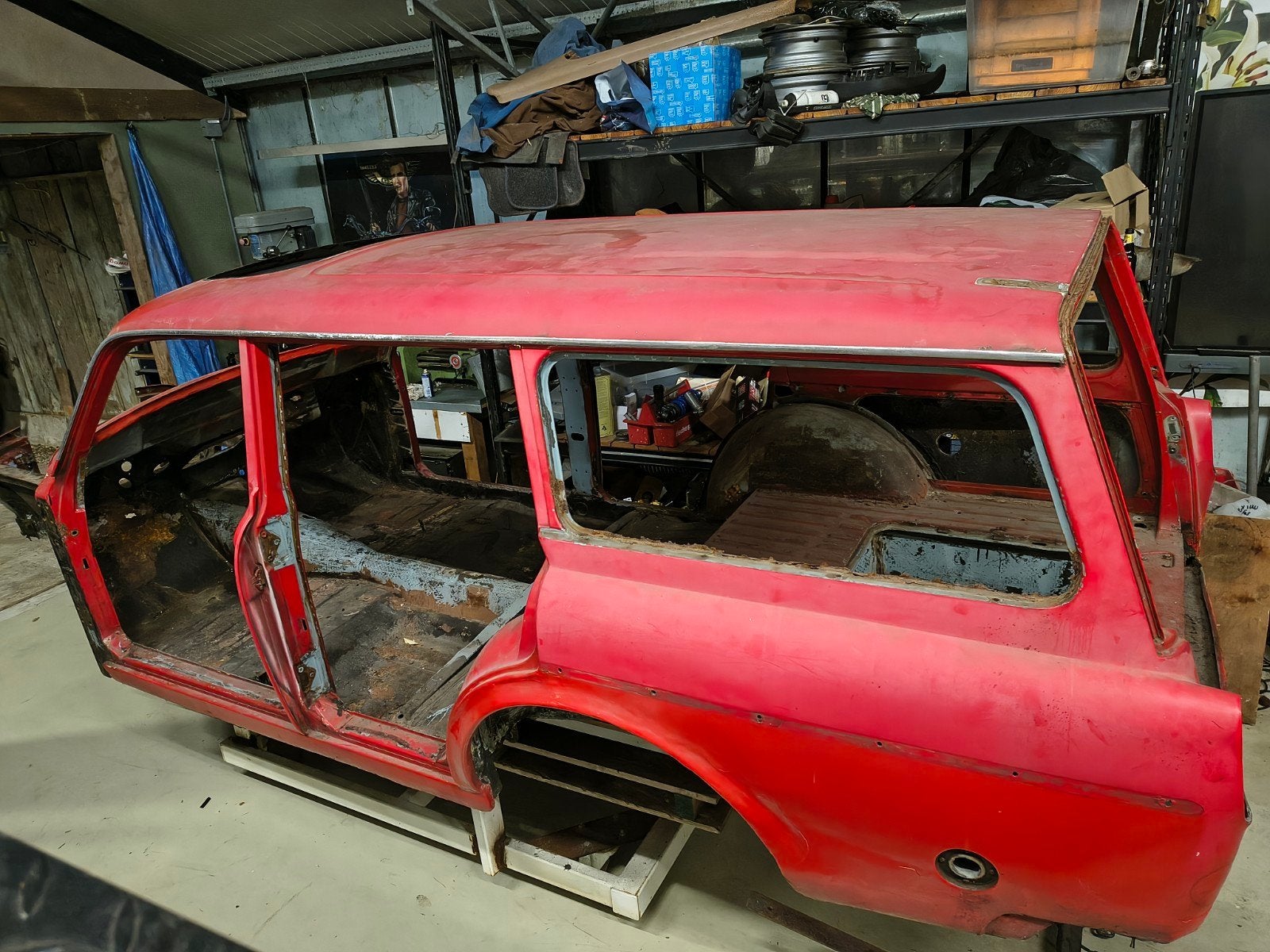 Volvo Amazon Combi 1965 – chassis/carrosserie met kenteken, Ophalen, Gebruikt, Volvo, Voor