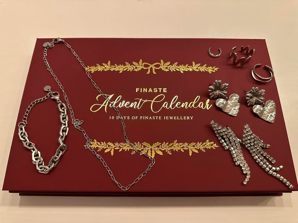 Finaste Adventskalender zilver, Overige materialen, Hangers, Nieuw, Ophalen of Verzenden