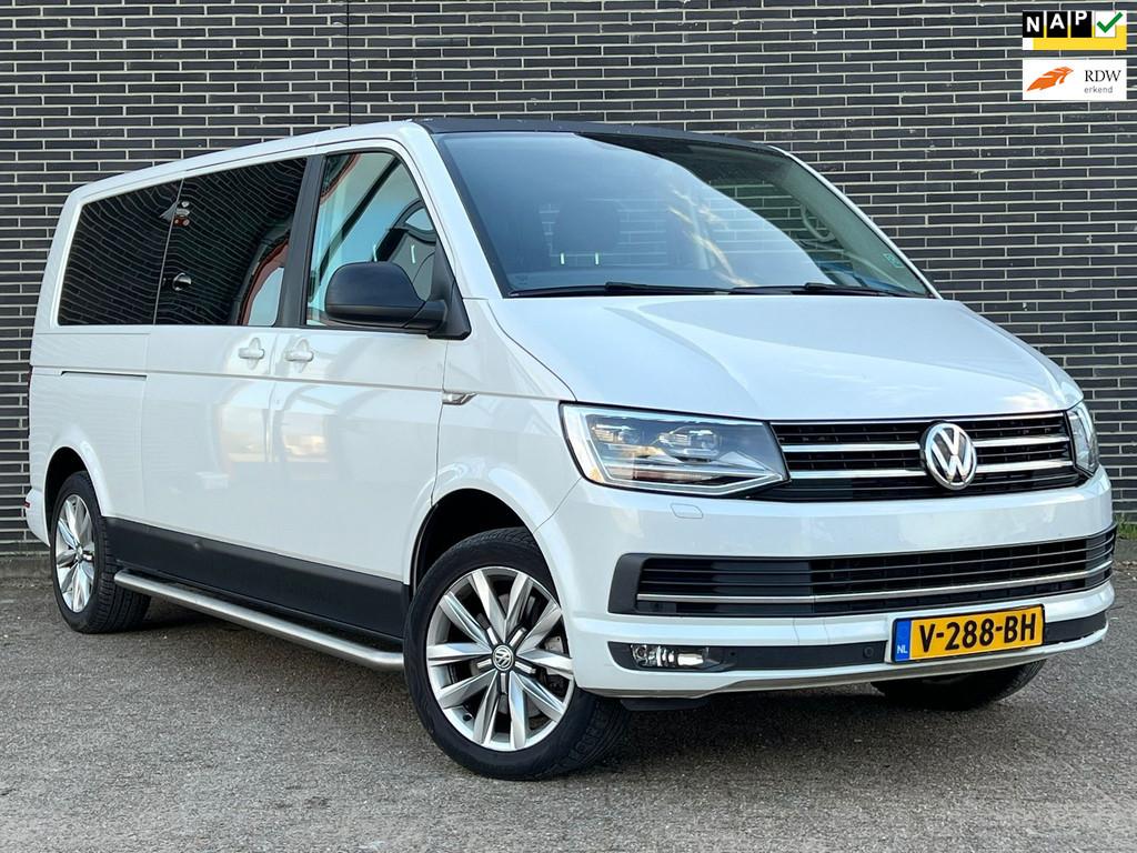 Volkswagen Transporter 2.0 TDI L2H1 DC Highline DSG, Xenon!, Auto's, Gebruikt, Euro 6, 4 cilinders, Origineel Nederlands