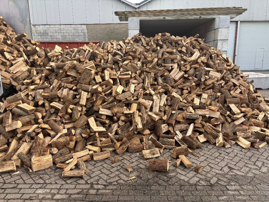 Eiken Beuken Openhaardhout Mix - Ovengedroogd, 6 m³ of meer, Ophalen of Verzenden, Beukenhout, Blokken