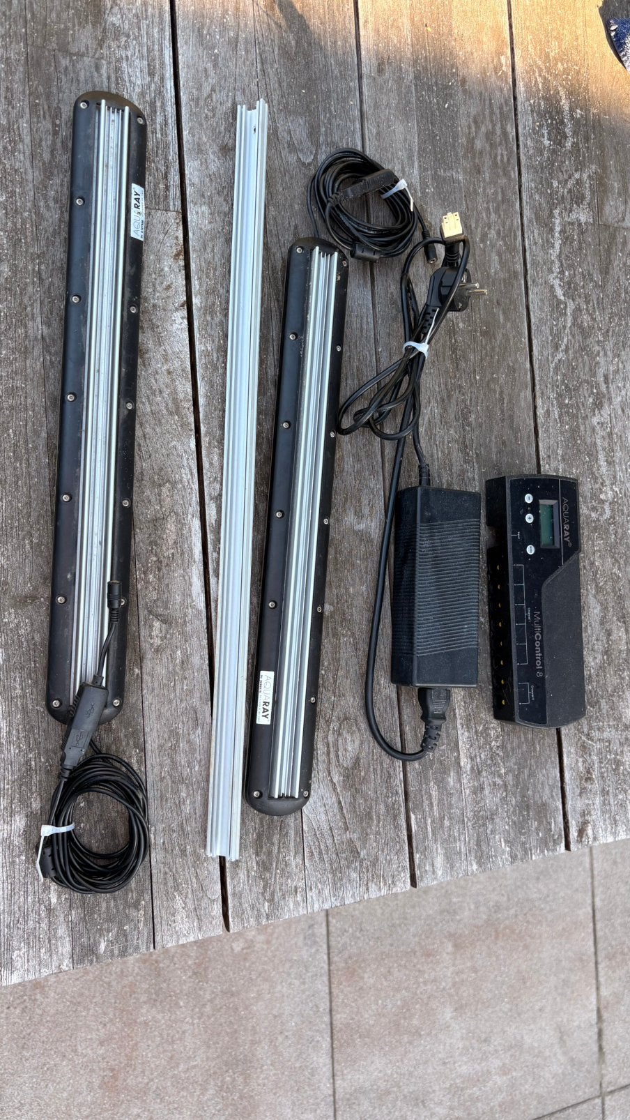 TMC aquaray grobeam 600 led aquarium verlichting, Gebruikt, Verlichting of Verwarming, Overige merken, Ophalen of Verzenden