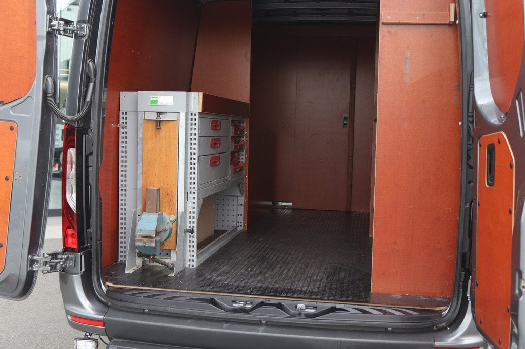 Mercedes-Benz Sprinter 319 CDI Aut. L2H1 4X4 |NAVI/CLIMA/MBU, Auto's, Automaat, Achterwielaandrijving, Gebruikt, Euro 6