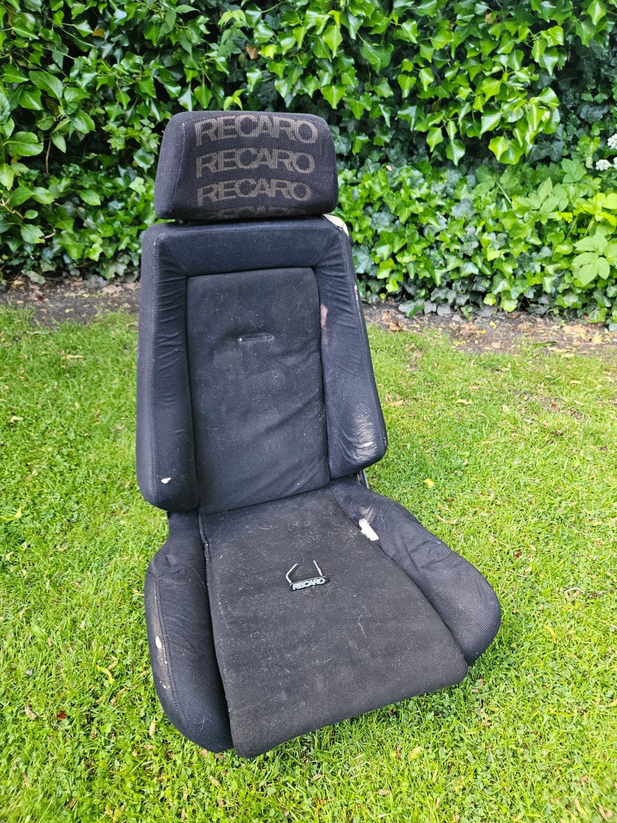 Recaro LX stoel zwart incl hoofdsteun, Ophalen of Verzenden, Gebruikt, Universele onderdelen