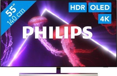 Philips oled tv + Samsung soundbar, Ophalen, 100 cm of meer, Philips