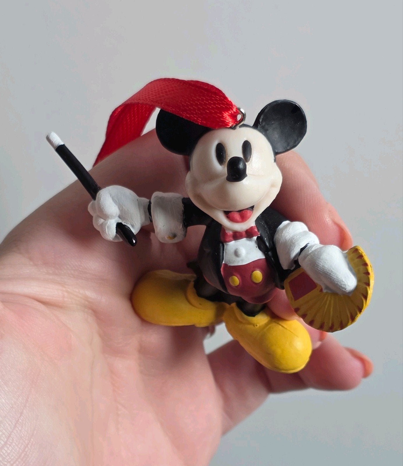 Disney Mickey Mouse kerst ornament hanger kerstbal, Ophalen of Verzenden, Mickey Mouse, Zo goed als nieuw