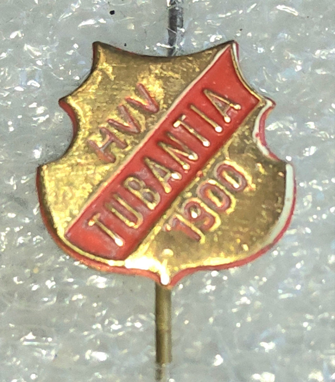 HVV Tubantia 1900 Speldje - Vintage Voetbalclub, Ophalen of Verzenden, Gebruikt, Sport, Speldje of Pin