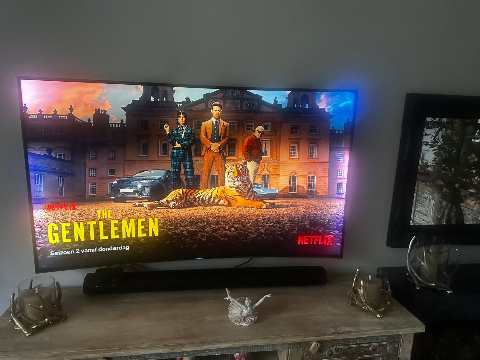 Samsung 65 inch tv, Ophalen, Gebruikt, 50 Hz, Samsung