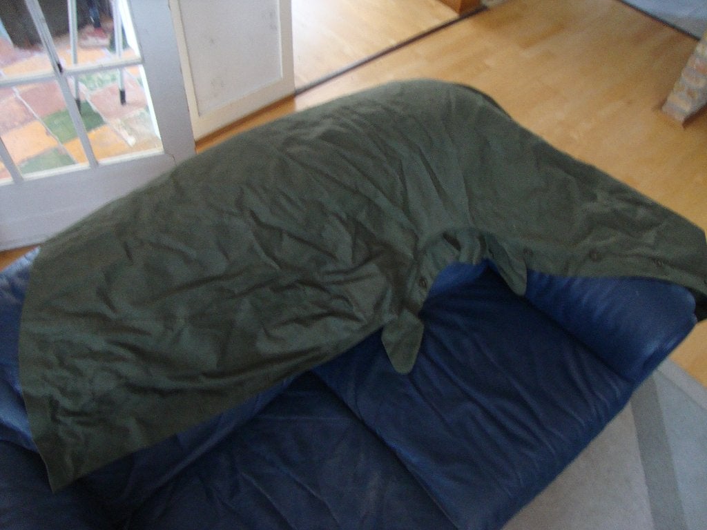 MILITAIRE PONCHO LANDMACHT ONGEBRUIKT EN COMPLEET, Ophalen of Verzenden, Landmacht, Nederland, Kleding of Schoenen