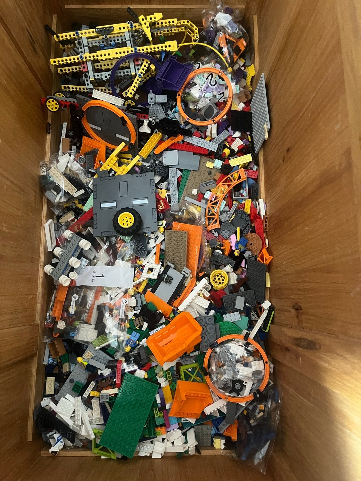 Grote partij LEGO met diverse sets en instructieboekjes, Ophalen, Lego, Complete set, Inclusief instructies
