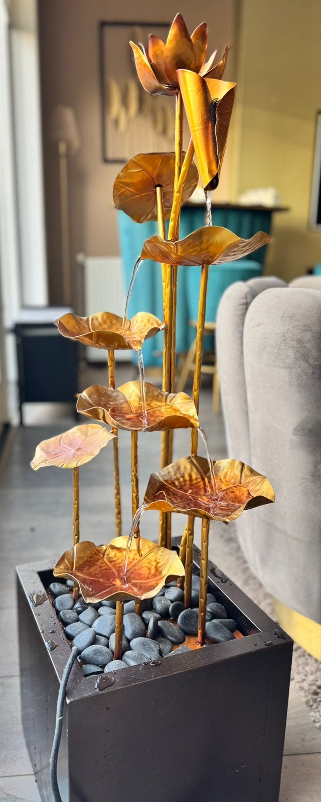 Gouden Lotus Waterval Fontein, Amsterdam