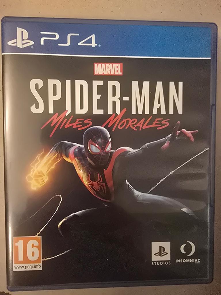 Marvel Spider-Man: Miles Morales PS4 - Zo goed als nieuw, Spelcomputers en Games, Games | Sony PlayStation 4, Avontuur en Actie