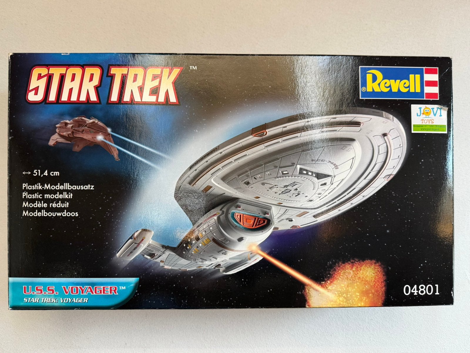 Revell Startrek Voyager model 04801, Hobby en Vrije tijd, Modelbouw | Overige, Ophalen of Verzenden, Nieuw, 1:144 of kleiner