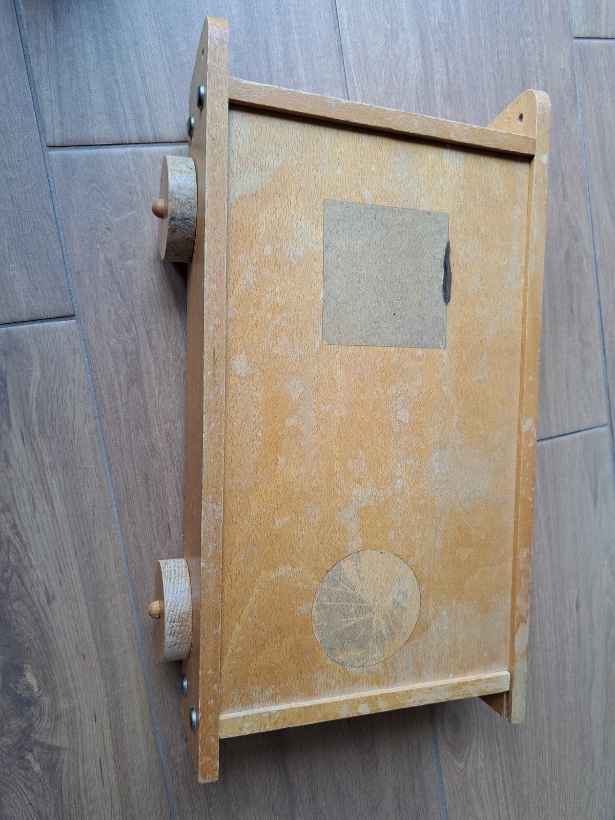 Grote set houten blokken in handige opbergkist, Ophalen of Verzenden