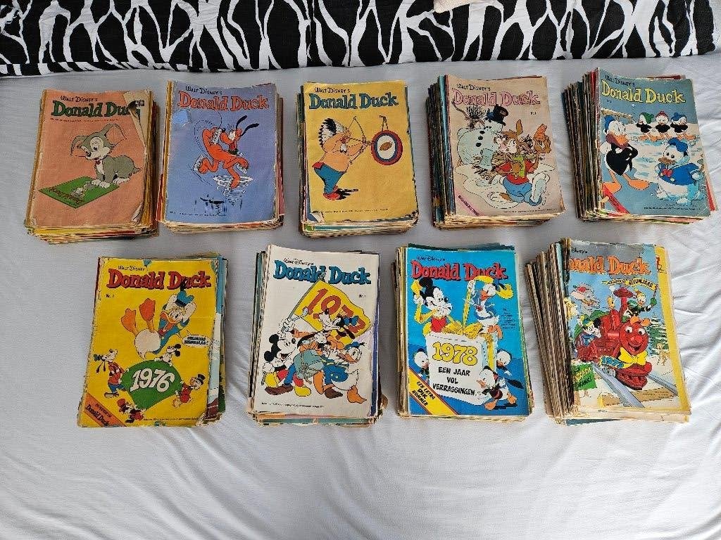 Donald Duck weekblad 1971-1979, Boeken, Stripboeken, Complete serie of reeks, Ophalen of Verzenden, Gelezen, Walt disnep