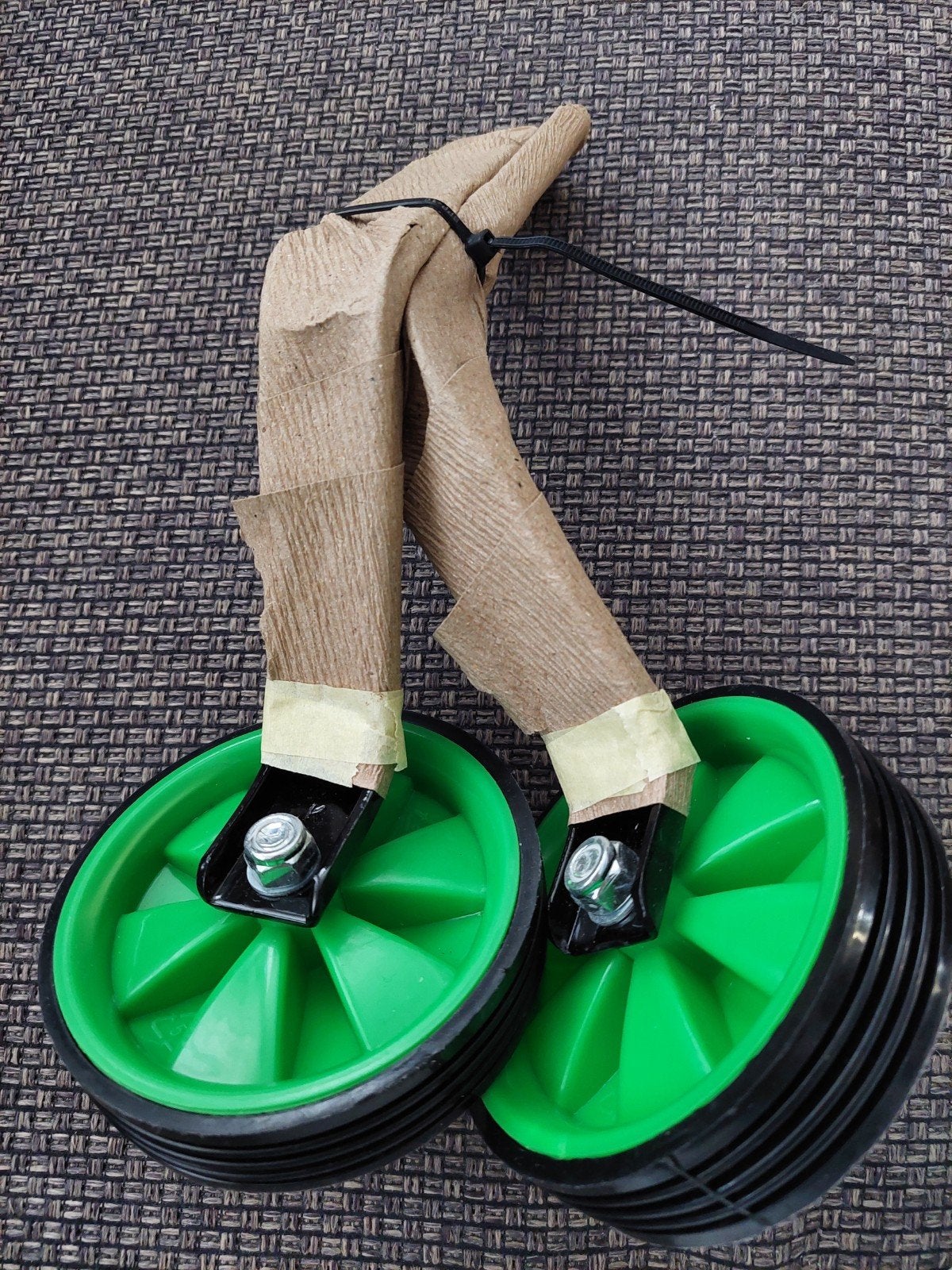 Zijwieltjes voor kinderfiets - Groen, Ophalen of Verzenden, Nieuw, Minder dan 16 inch, Zijwieltjes