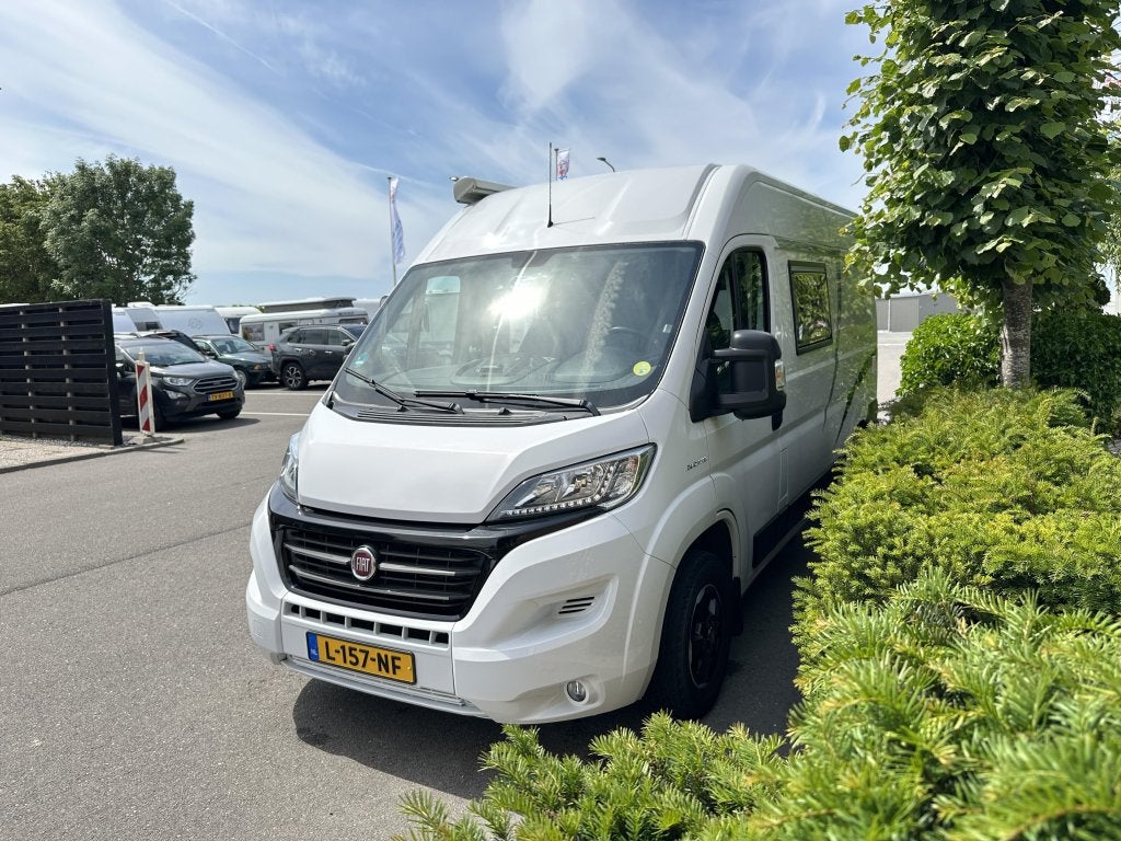 Fiat Ducato 540 2 Aparte bedden zeer mooi, Caravans en Kamperen, Campers, Verwarmde buitenspiegels, Buscamper of Camperbus, Fiat