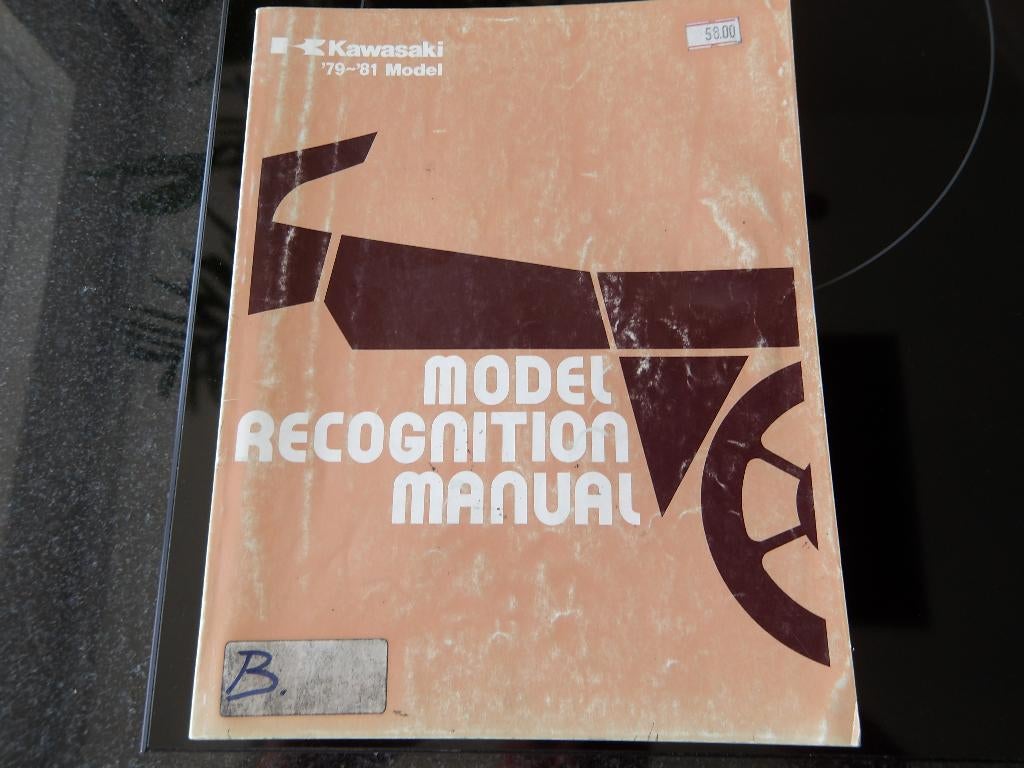 Kawasaki Recognition manual 1979-1981, Verzenden, Kawasaki
