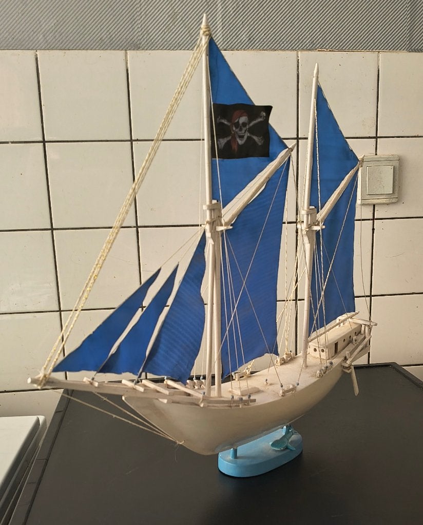 Zeilboot schip, Hobby en Vrije tijd, Modelbouw | Boten en Schepen, Ophalen of Verzenden, Zo goed als nieuw, Overige merken