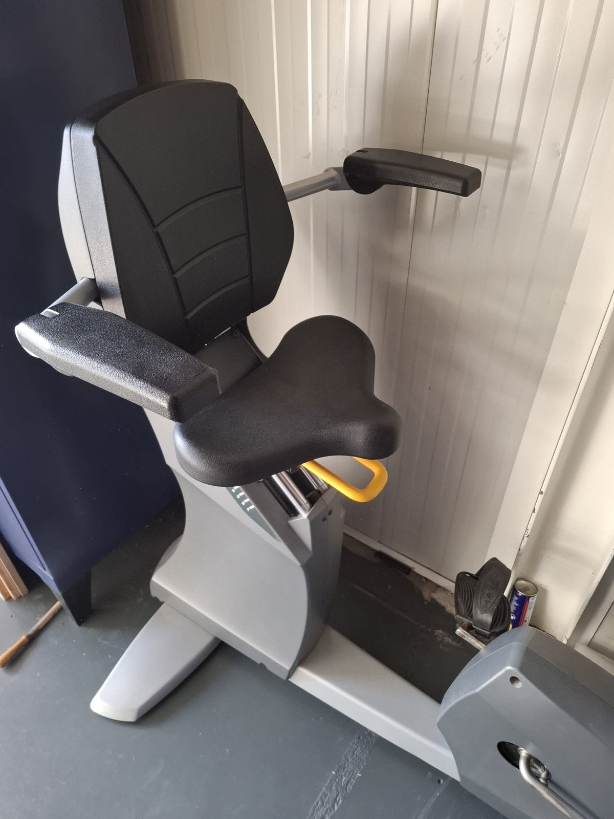 Professionele Matrix Recumbent Bike / Ligfiets, Ophalen, Ligfiets, Zo goed als nieuw, Metaal