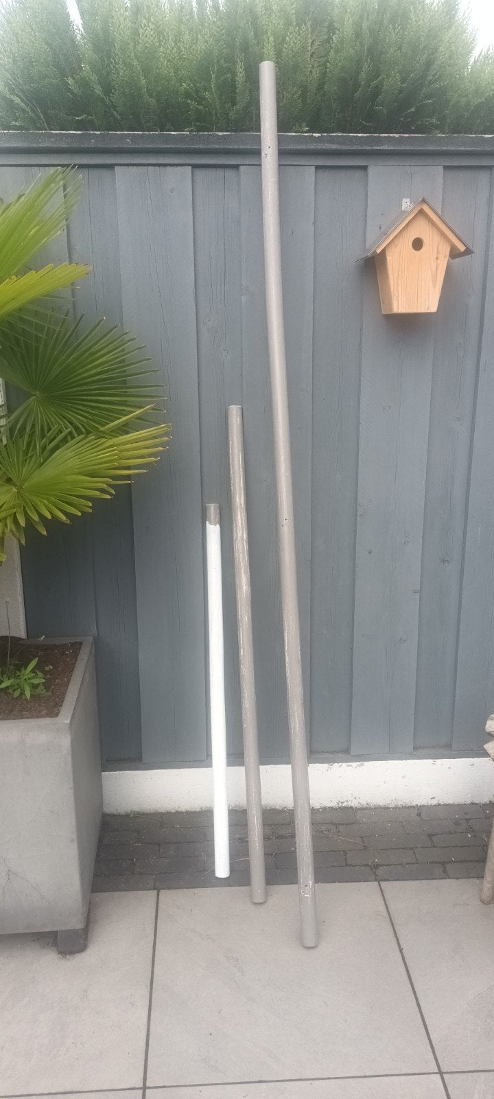 3 trapleuningen, Doe-het-zelf en Verbouw, Ladders en Trappen, Ophalen, 2 tot 4 meter