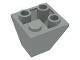 Lego 2x2 Schuin Slope, Double Convex Licht Grijs 3676, Ophalen of Verzenden, Zo goed als nieuw, Losse stenen, Lego