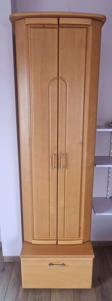 GRATIS hoge kledingkast 209 cm – MOET WEG!, Gebruikt, 200 cm of meer, Grenen, 50 tot 100 cm