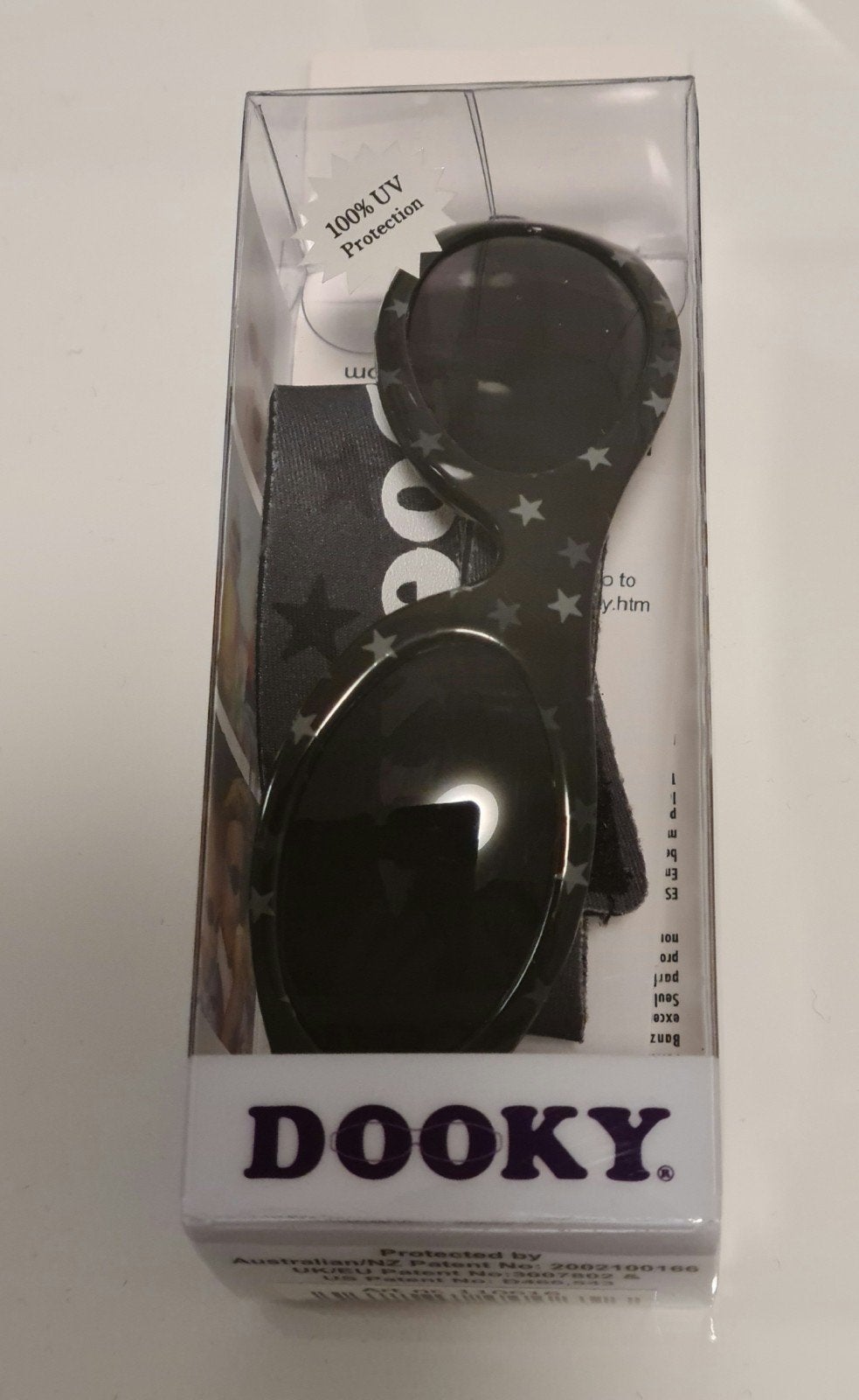 Baby Banz Dooky zonnebril 0-2jr, Ophalen of Verzenden, Zo goed als nieuw