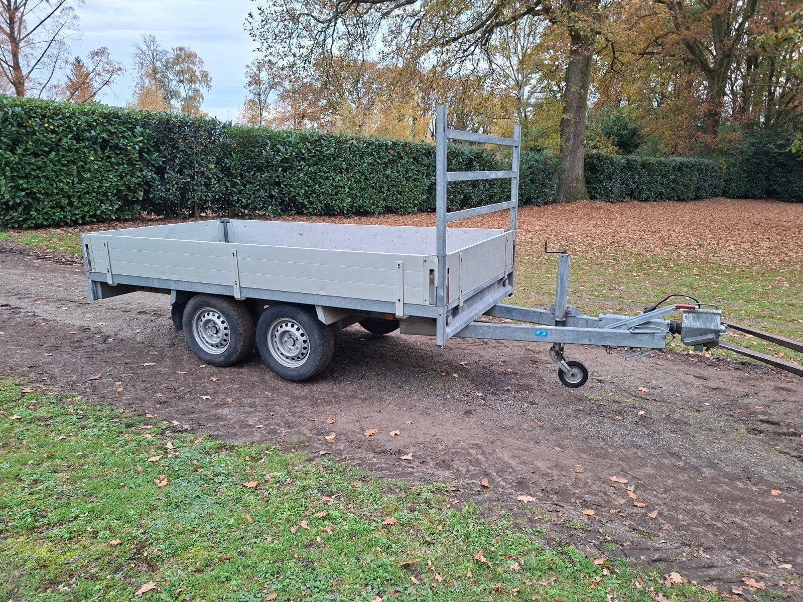 Plateauwagen tandemasser anssems, Auto diversen, Aanhangers en Bagagewagens, Ophalen