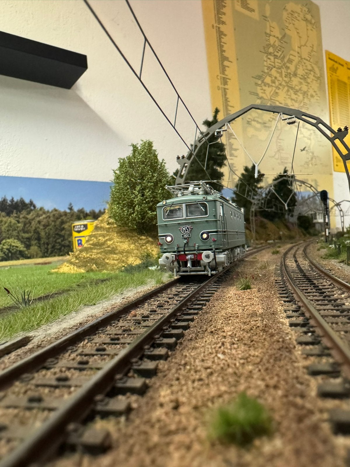 Roco 1100 Turqoise AC, Ophalen, Wisselstroom, Locomotief, Roco