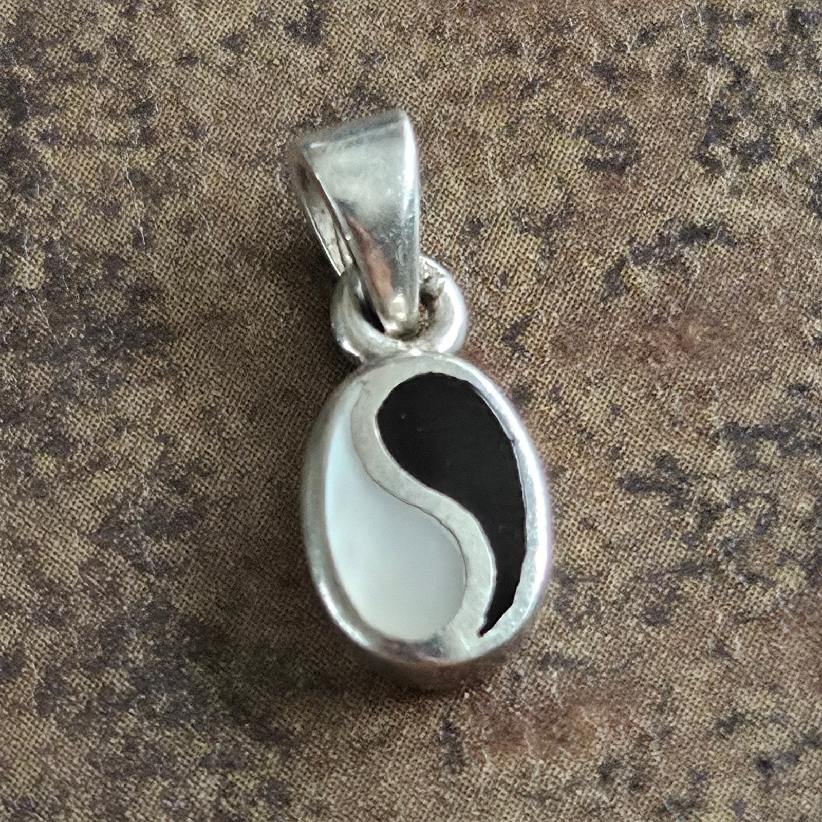 Zilveren Yin Yang Hanger, Ophalen of Verzenden